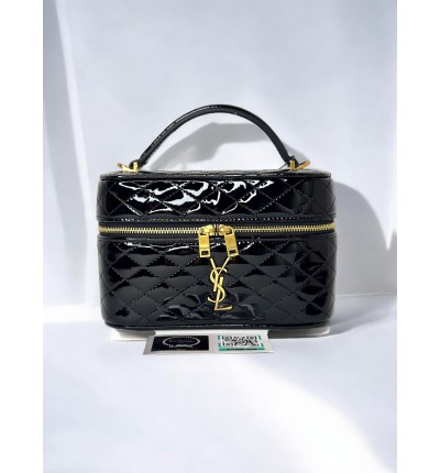 Ysl GABY vanity bag in patent leather