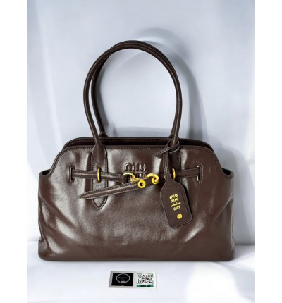 MiuMiu Aventure nappa leather bag 2009 Briarwood