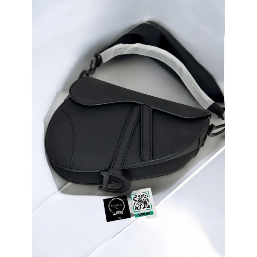 Dior Saddle 26CM Total Black Ultramatte Bags