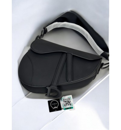 Dior Saddle 26CM Total Black Ultramatte