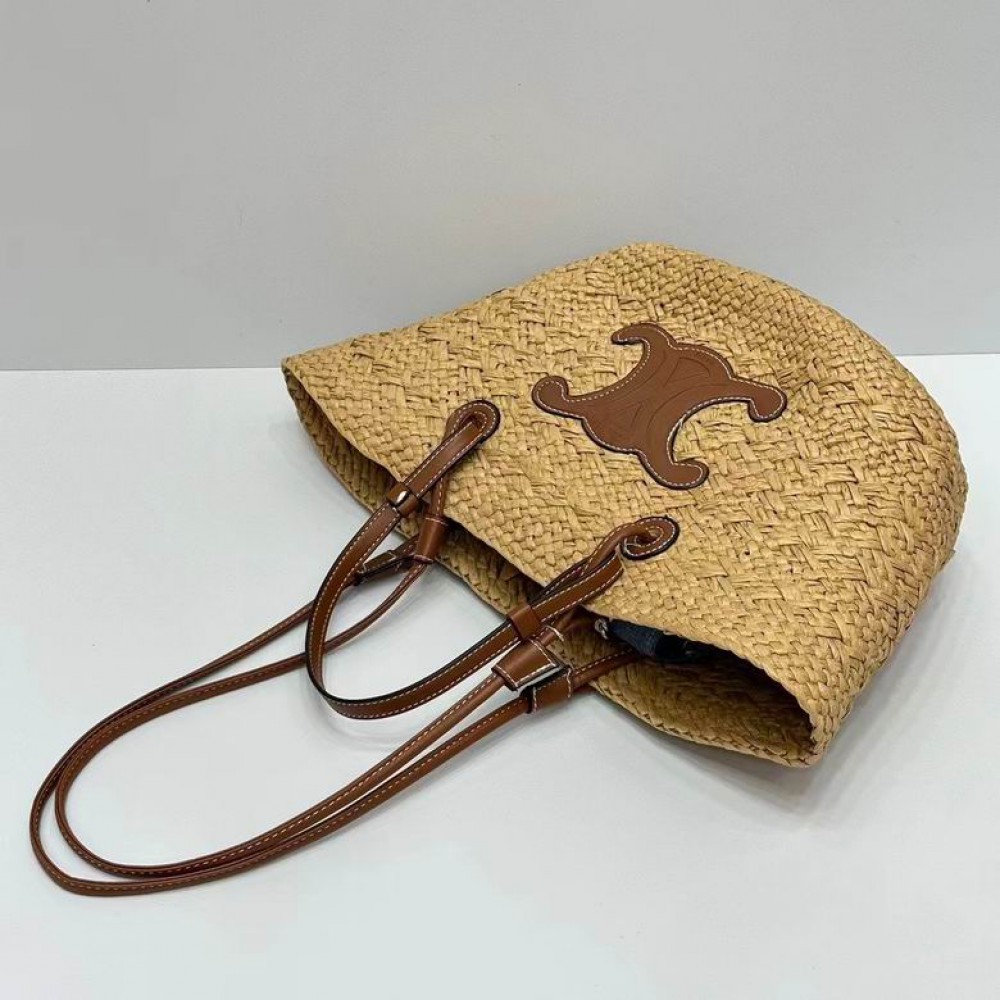 Celine summer raffia bag 53x26x17cm 