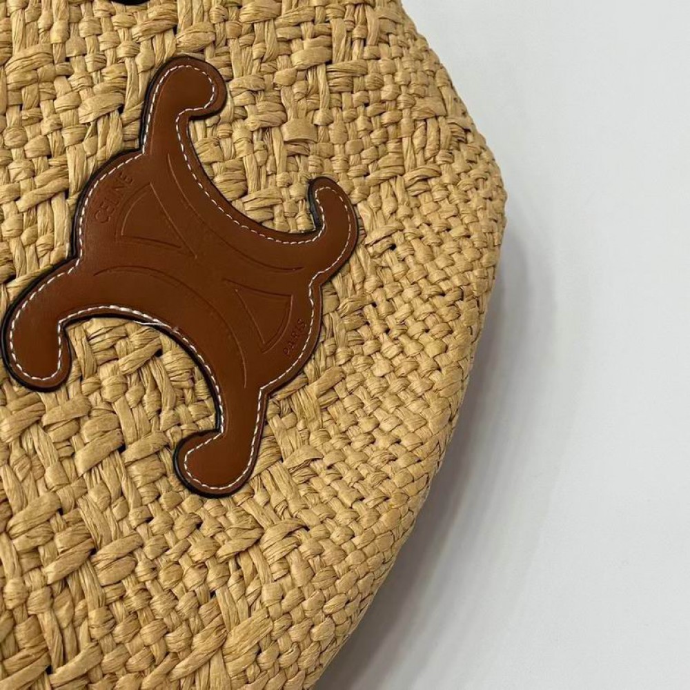 Celine summer raffia bag 53x26x17cm 