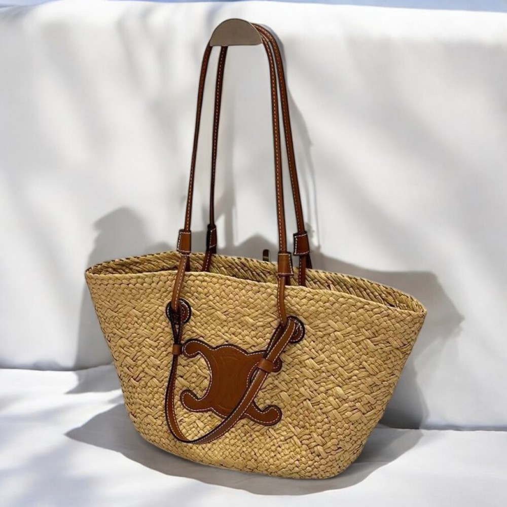 Celine summer raffia bag 53x26x17cm 
