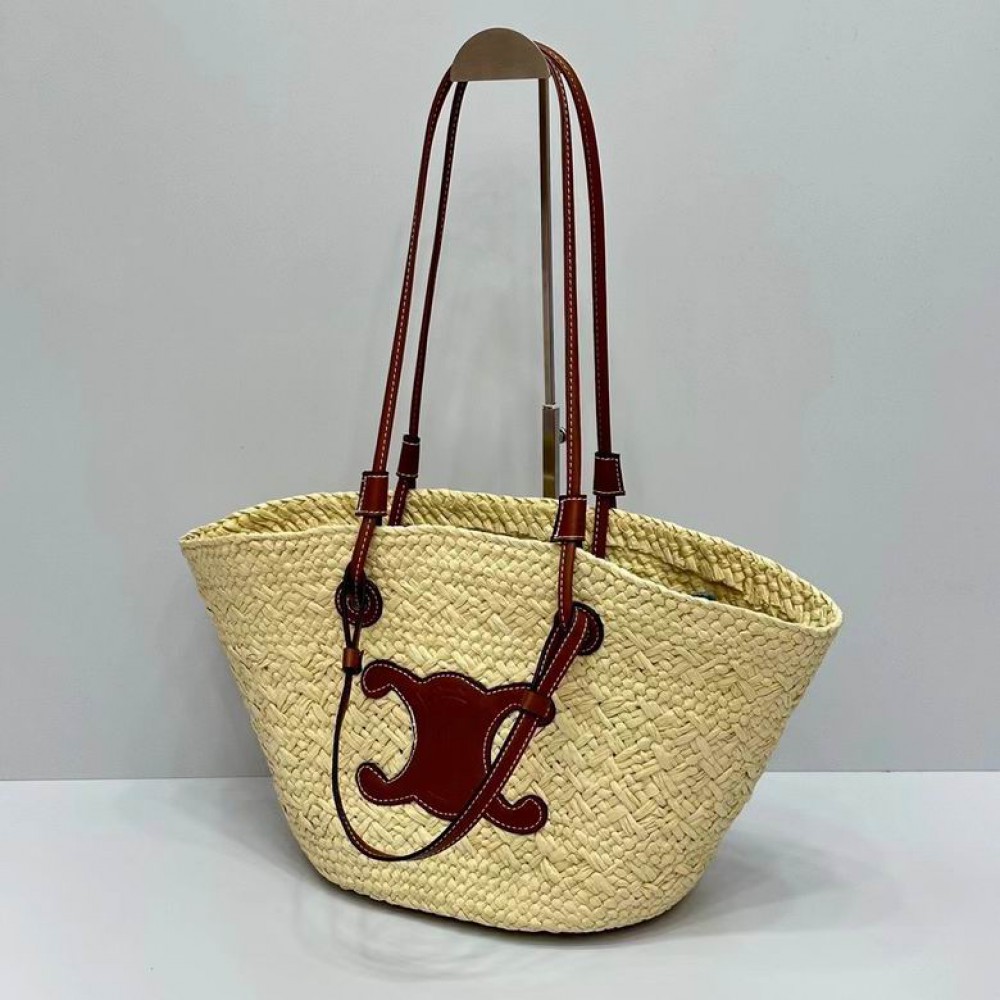 Celine summer raffia bag 53x26x17cm 