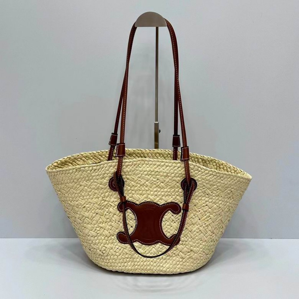 Celine summer raffia bag 53x26x17cm 