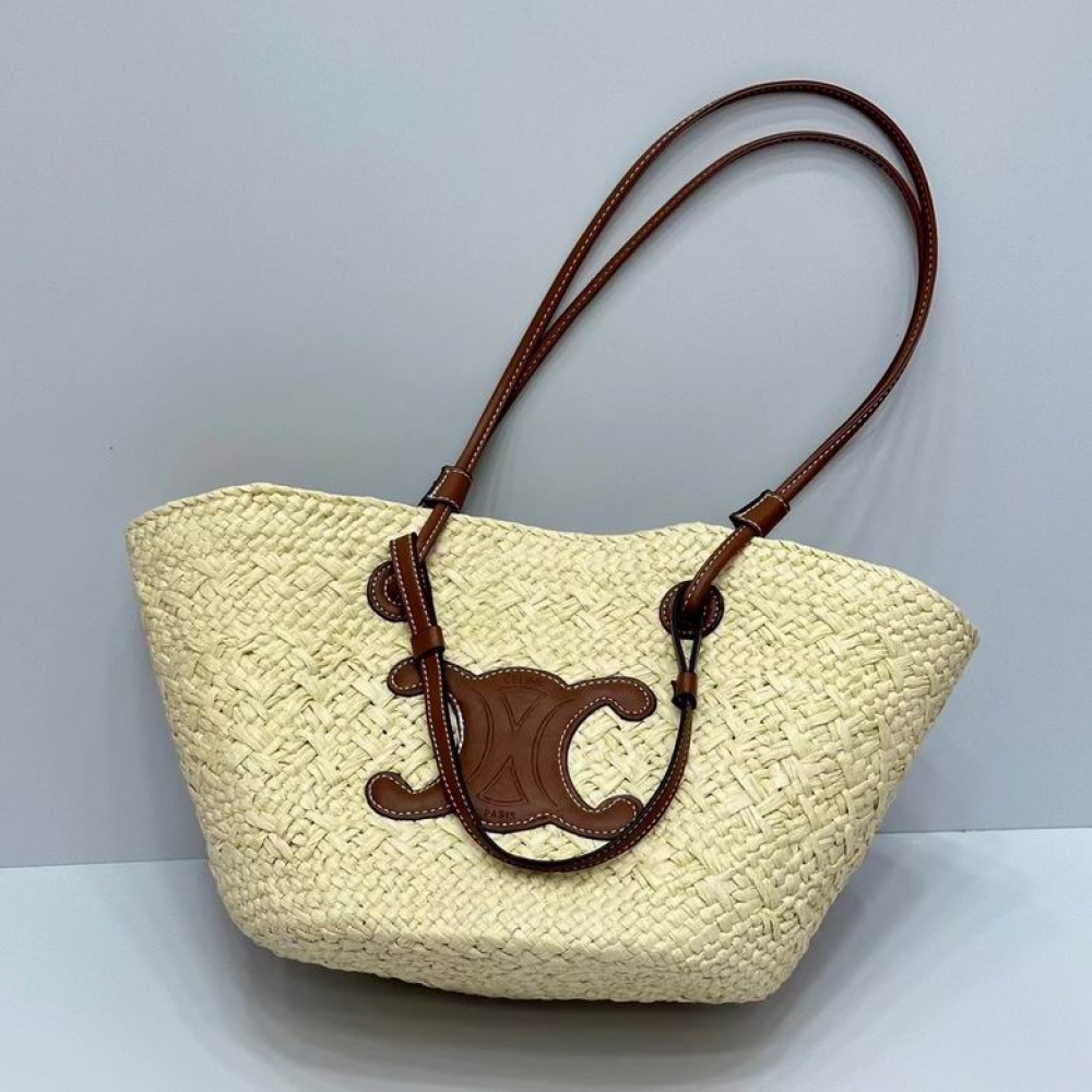 Celine summer raffia bag 53x26x17cm 