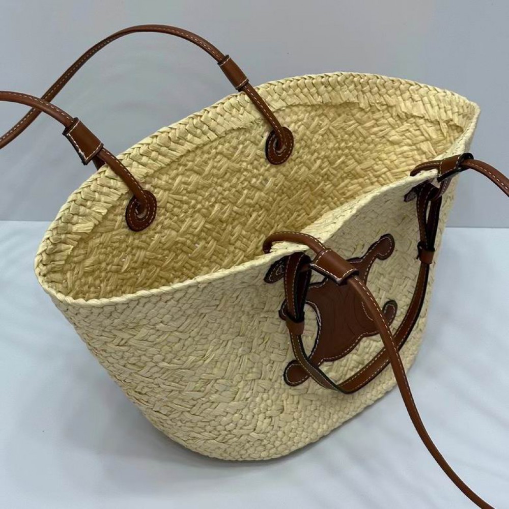 Celine summer raffia bag 53x26x17cm 