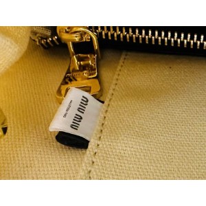 MiuMiu raffia bag 33x37x29cm 