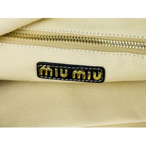 MiuMiu raffia bag 33x37x29cm 