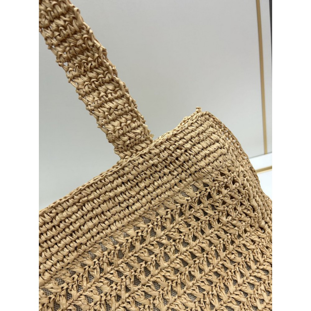 MiuMiu raffia summer bag 38x40cm 