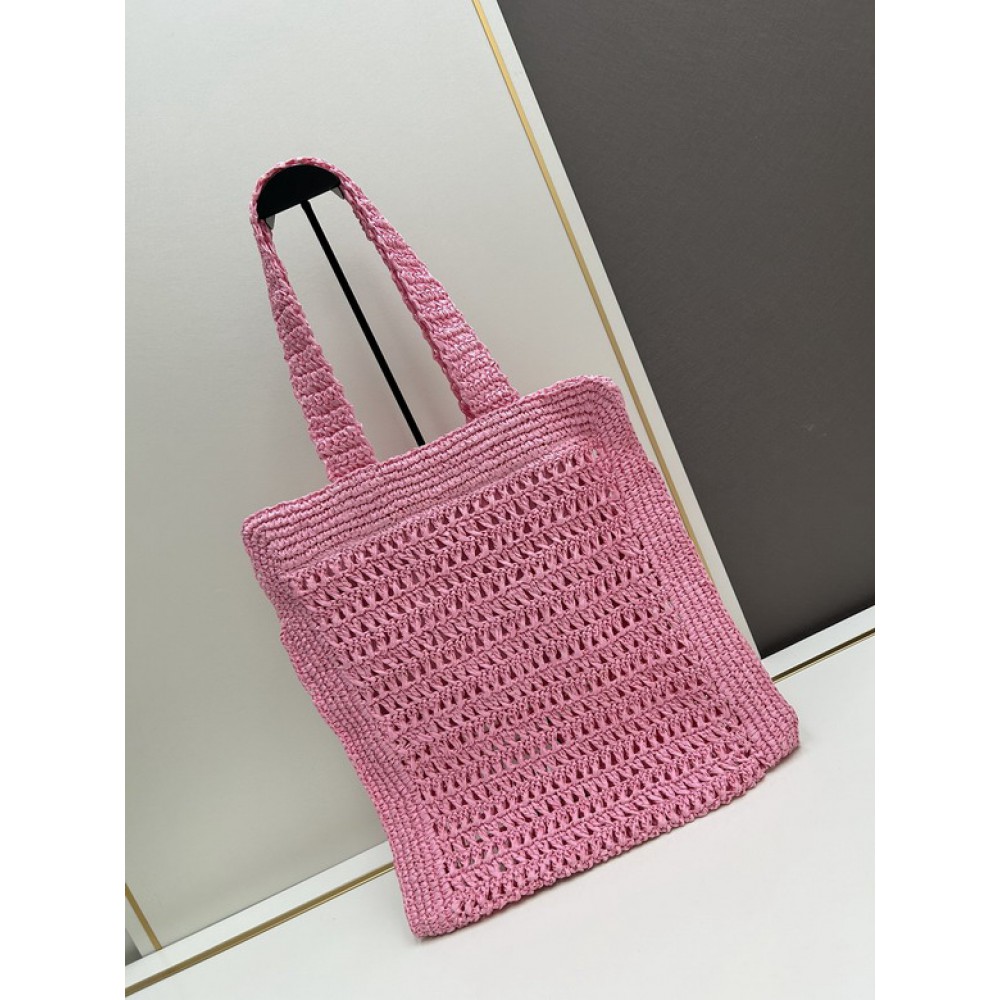 MiuMiu raffia summer bag 38x40cm 
