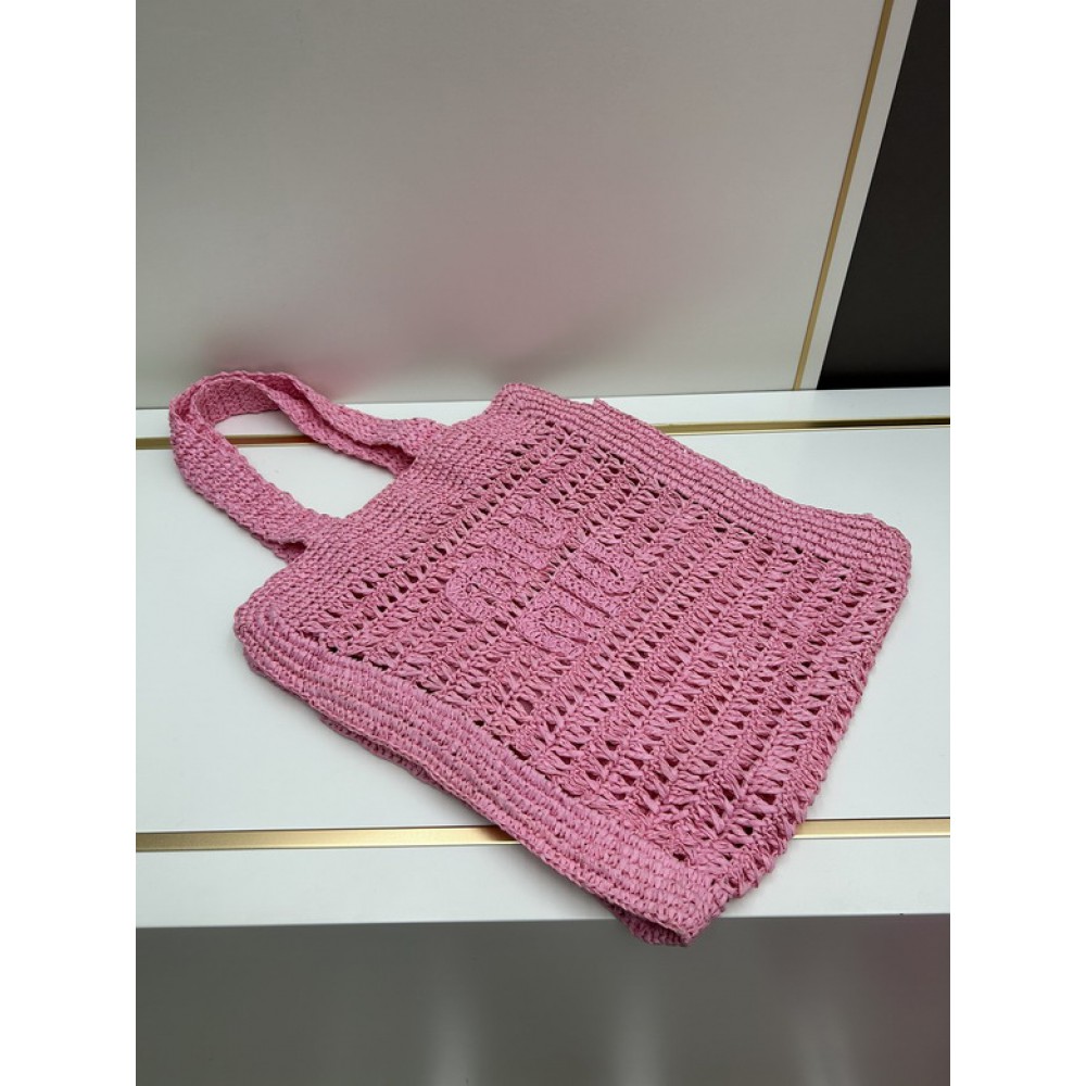 MiuMiu raffia summer bag 38x40cm 