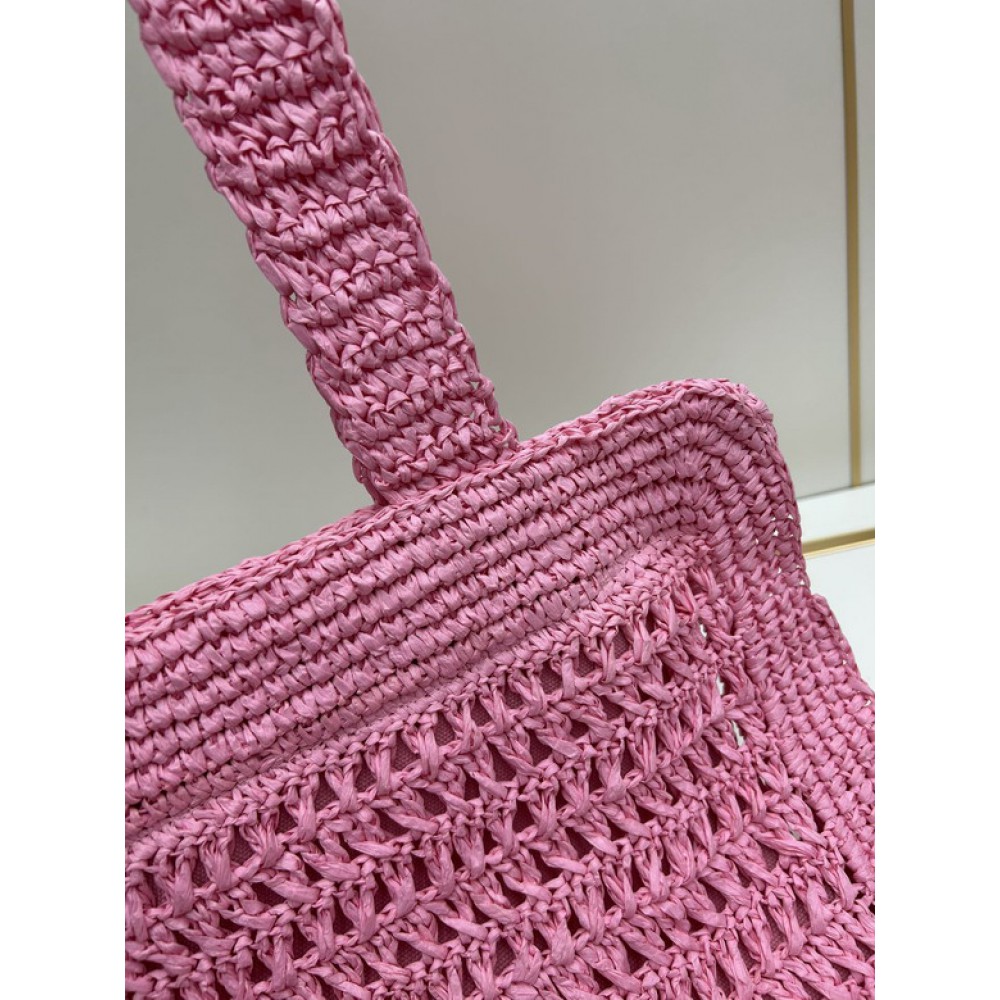 MiuMiu raffia summer bag 38x40cm 