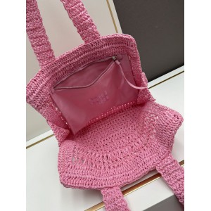 MiuMiu raffia summer bag 38x40cm 