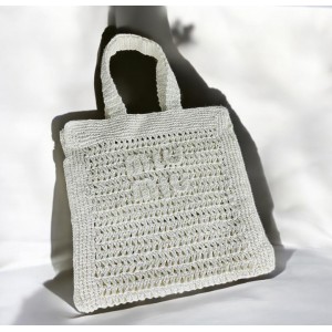 MiuMiu raffia summer bag 38x40cm 