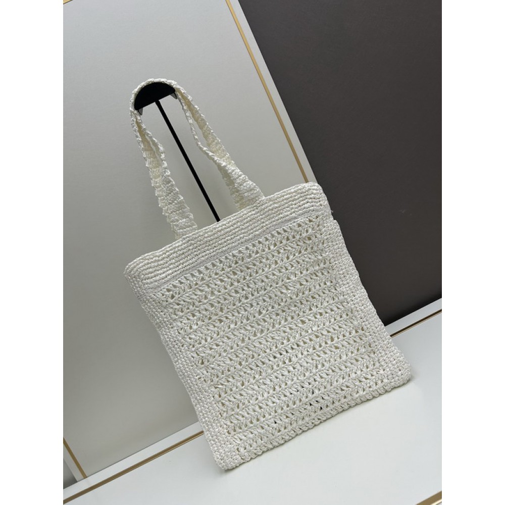MiuMiu raffia summer bag 38x40cm 