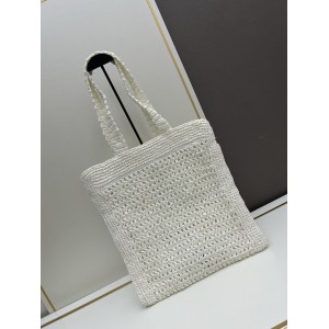 MiuMiu raffia summer bag 38x40cm 