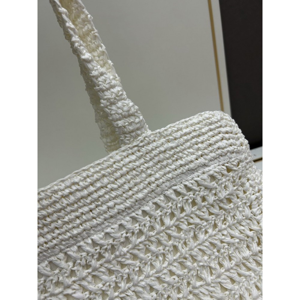 MiuMiu raffia summer bag 38x40cm 