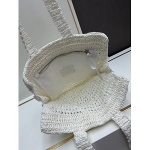 MiuMiu raffia summer bag 38x40cm 