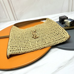 Ysl crochet raffia bag 38x46x3cm 