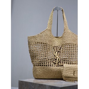 Ysl raffia i care 37–55 X 43 X 5 CM 