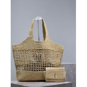 Ysl raffia i care 37–55 X 43 X 5 CM 