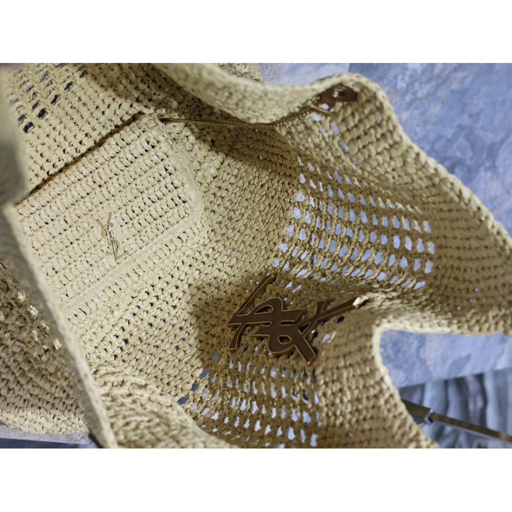 Ysl raffia i care 37–55 X 43 X 5 CM 