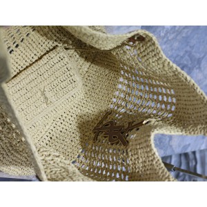 Ysl raffia i care 37–55 X 43 X 5 CM 