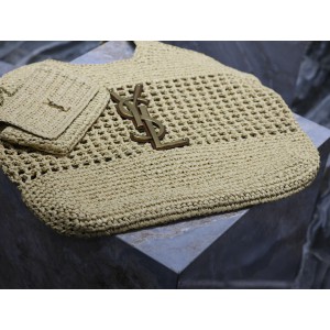 Ysl raffia i care 37–55 X 43 X 5 CM 