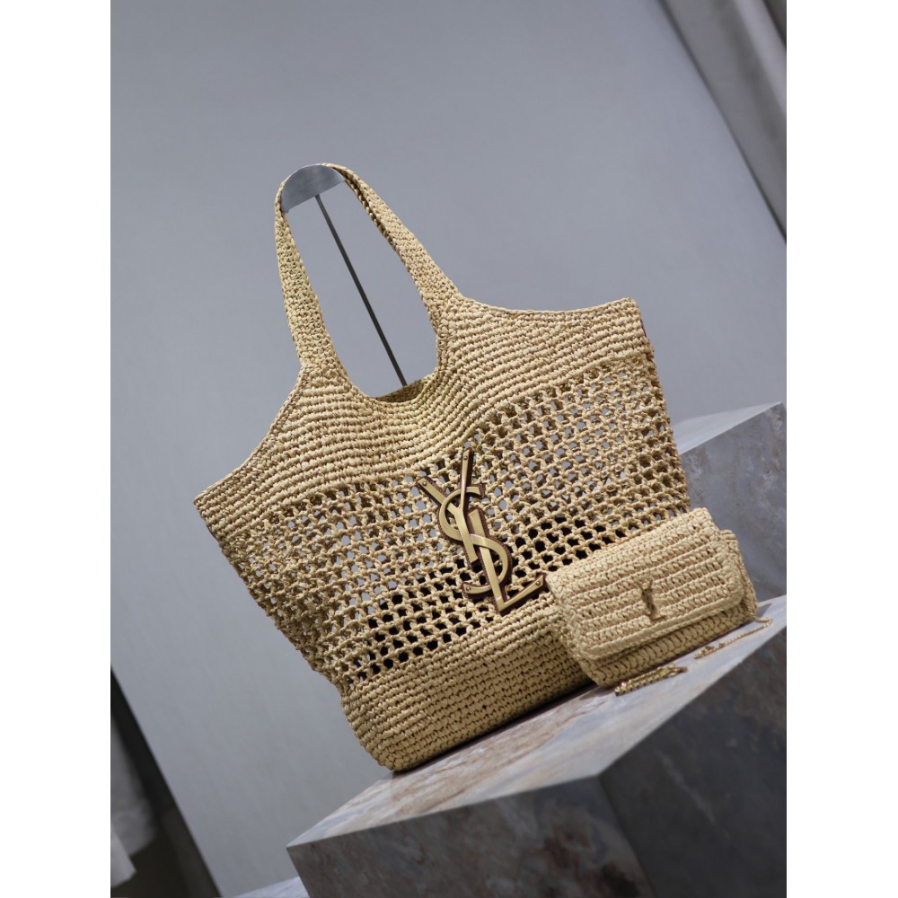Ysl raffia i care 37–55 X 43 X 5 CM 