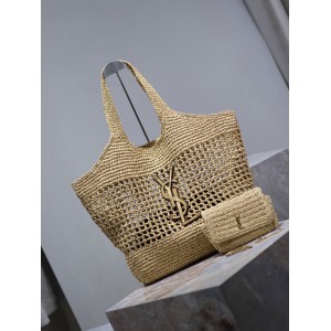 Ysl raffia i care 37–55 X 43 X 5 CM 