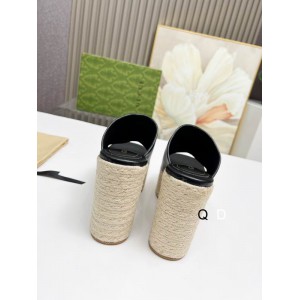 Gucci carmen leather wedge platforms 11cm Shoes