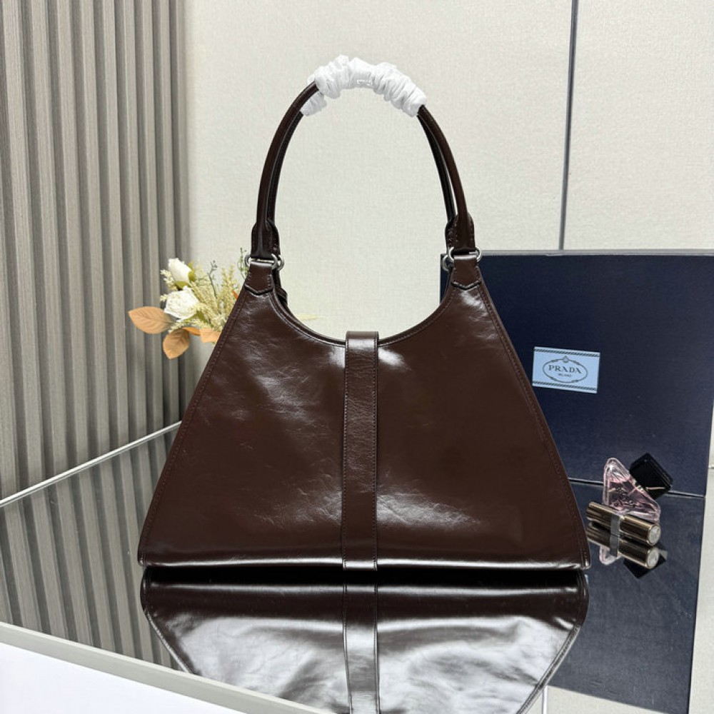 Prada Large leather tote bag 1BG563 42x28x20cm Bags
