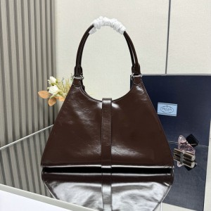 Prada Large leather tote bag 1BG563 42x28x20cm Bags