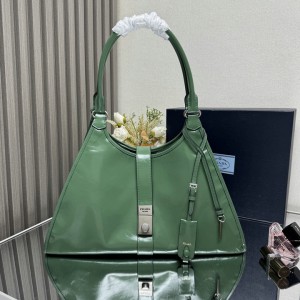 Prada Large leather tote bag 1BG563 42x28x20cm Bags