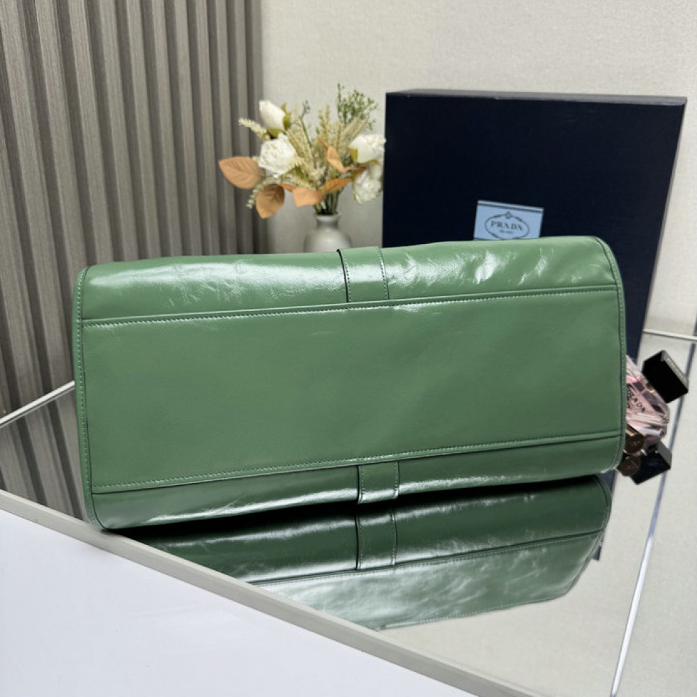 Prada Large leather tote bag 1BG563 42x28x20cm Bags