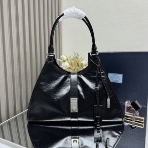 Prada Large leather tote bag 1BG563 42x28x20cm Bags