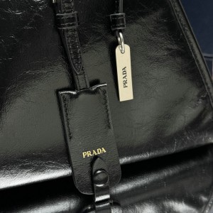 Prada Large leather tote bag 1BG563 42x28x20cm Bags