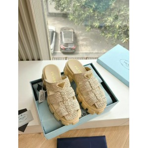 Prada raffia sandals 35-41 Shoes