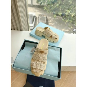 Prada raffia sandals 35-41 Shoes