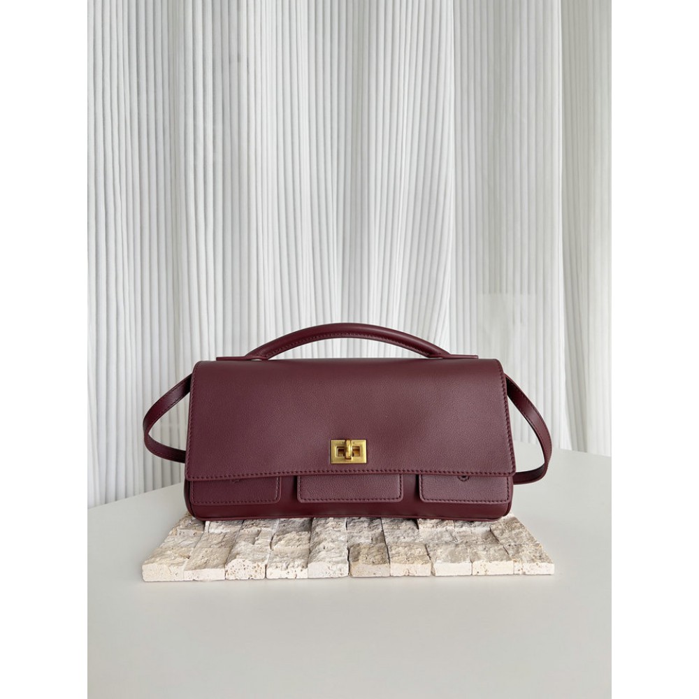 Balenciaga Women's Bel Air Shoulder Bag 26.9x13.9x5.3cm Bags