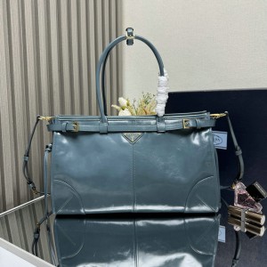 Prada Bonnie large leather handbag 38x24x12cm Bags