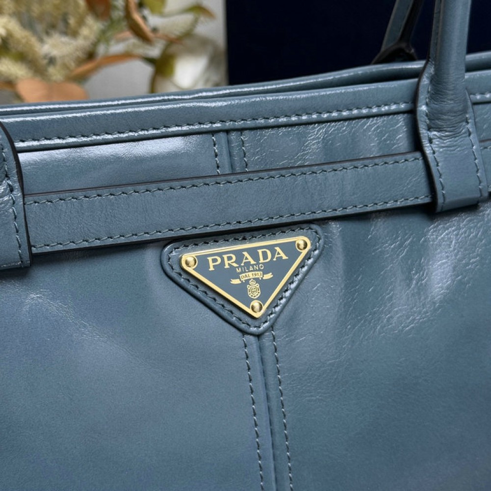 Prada Bonnie large leather handbag 38x24x12cm Bags