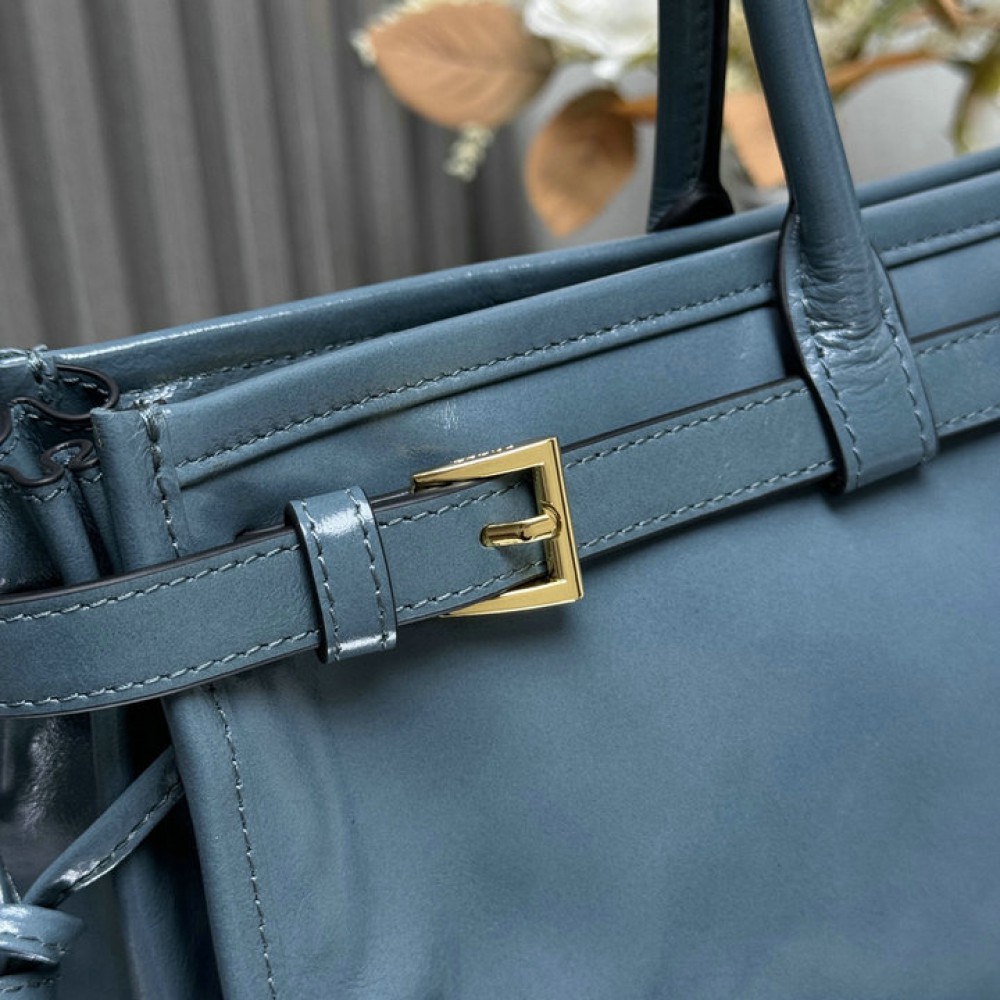 Prada Bonnie large leather handbag 38x24x12cm Bags