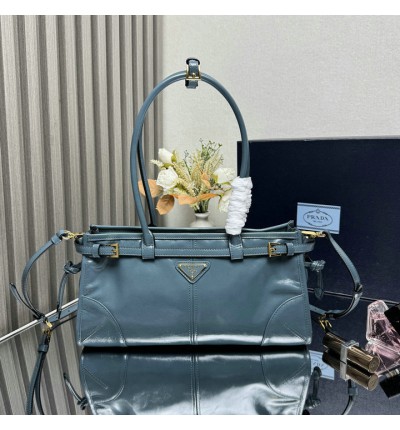 Prada Bonnie medium leather handbag 32x15.5x12cm