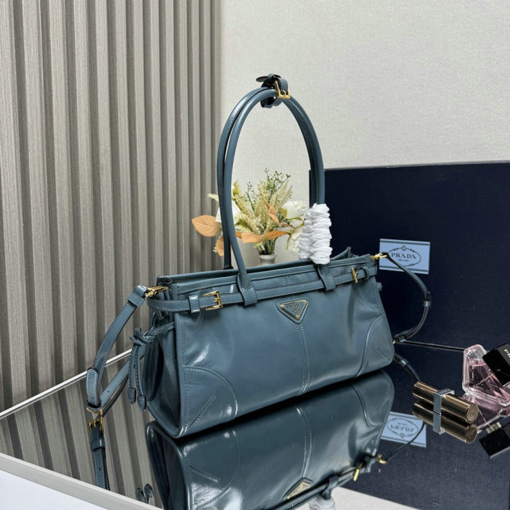 Prada Bonnie medium leather handbag 32x15.5x12cm Bags