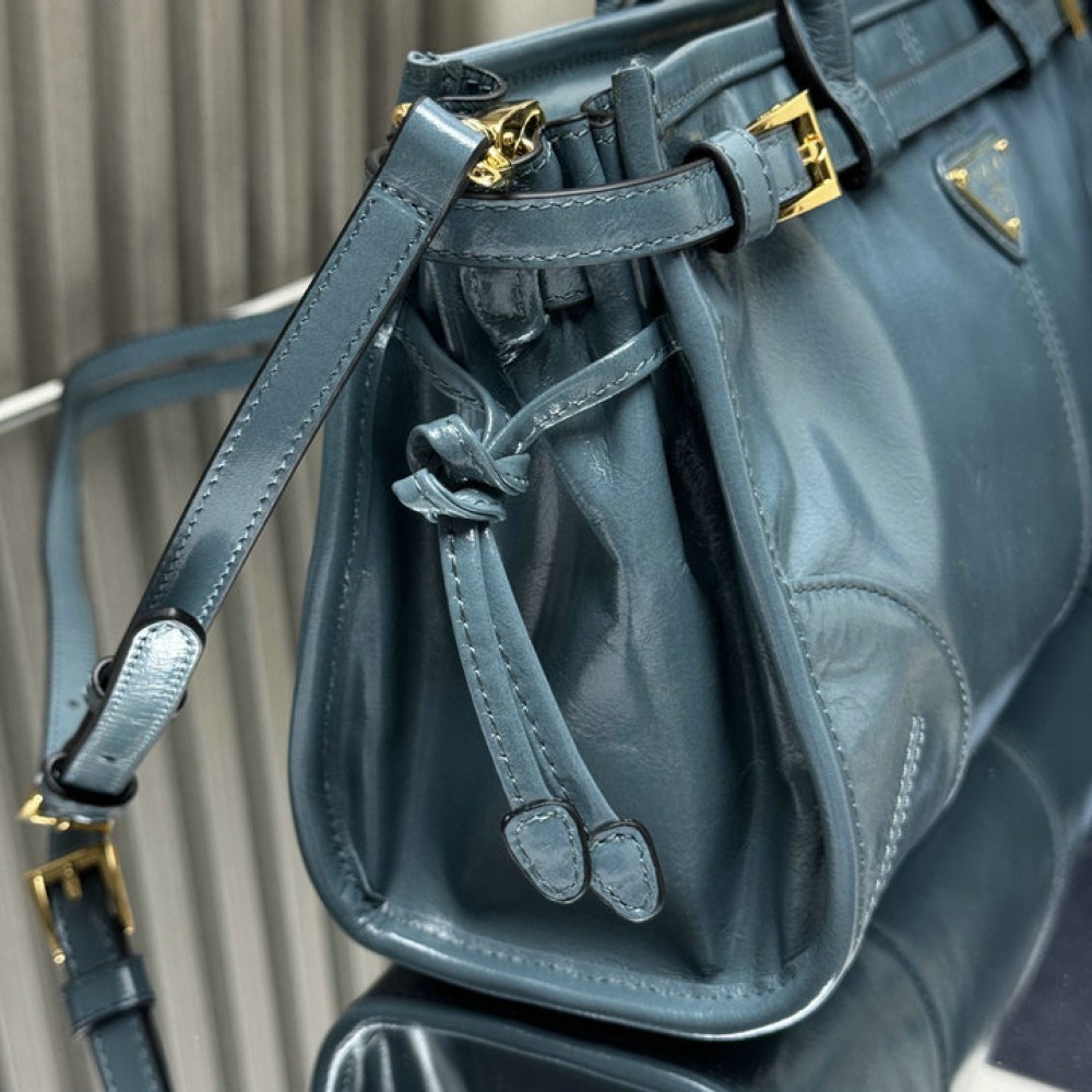 Prada Bonnie medium leather handbag 32x15.5x12cm Bags