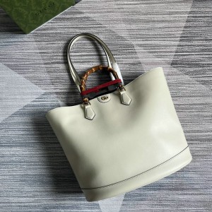 Gucci Diana large tote leather bag 746270 