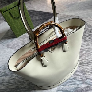 Gucci Diana large tote leather bag 746270 