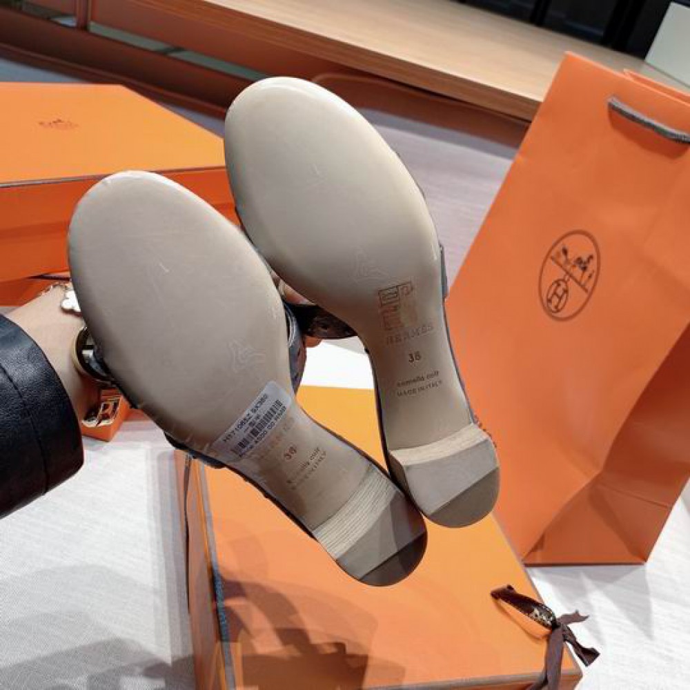 Hermes Oasis sandal leather 35-42 Shoes